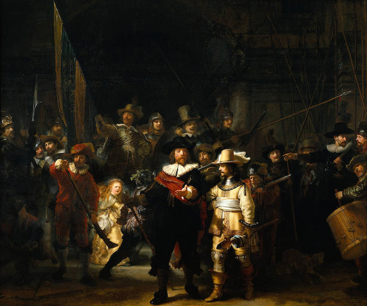 LA VIGILANCIA NOCTURNA | REMBRANDT VAN RIJN